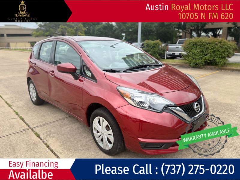 Nissan Versa Note 2017 price $5,900