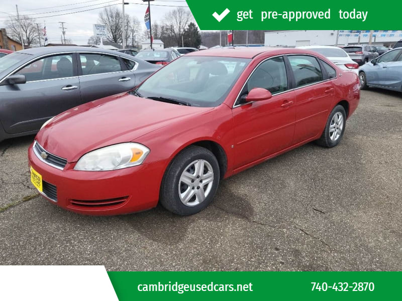 CHEVROLET IMPALA 2008 price $4,477