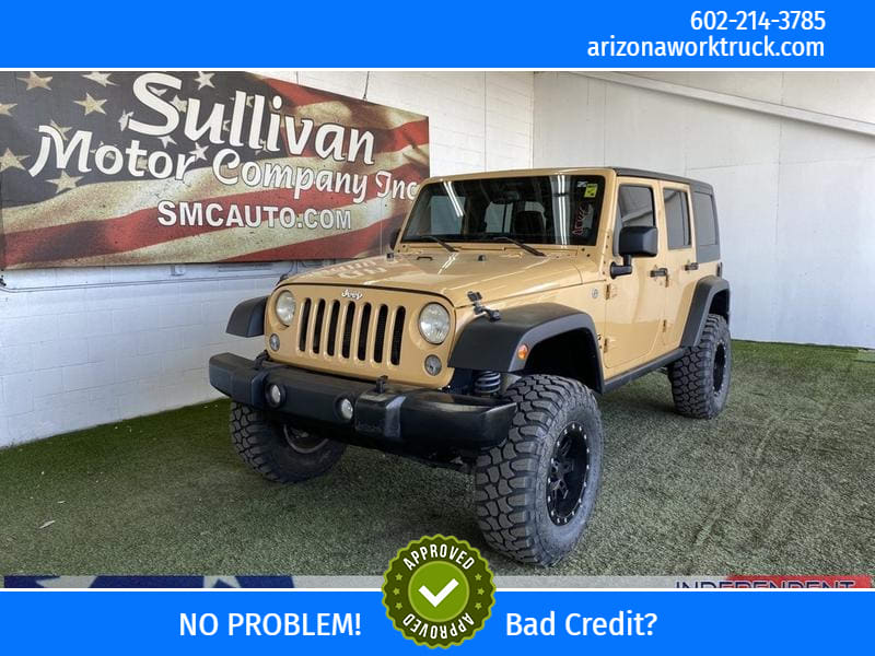 Jeep Wrangler Unlimited 2014 price $22,877