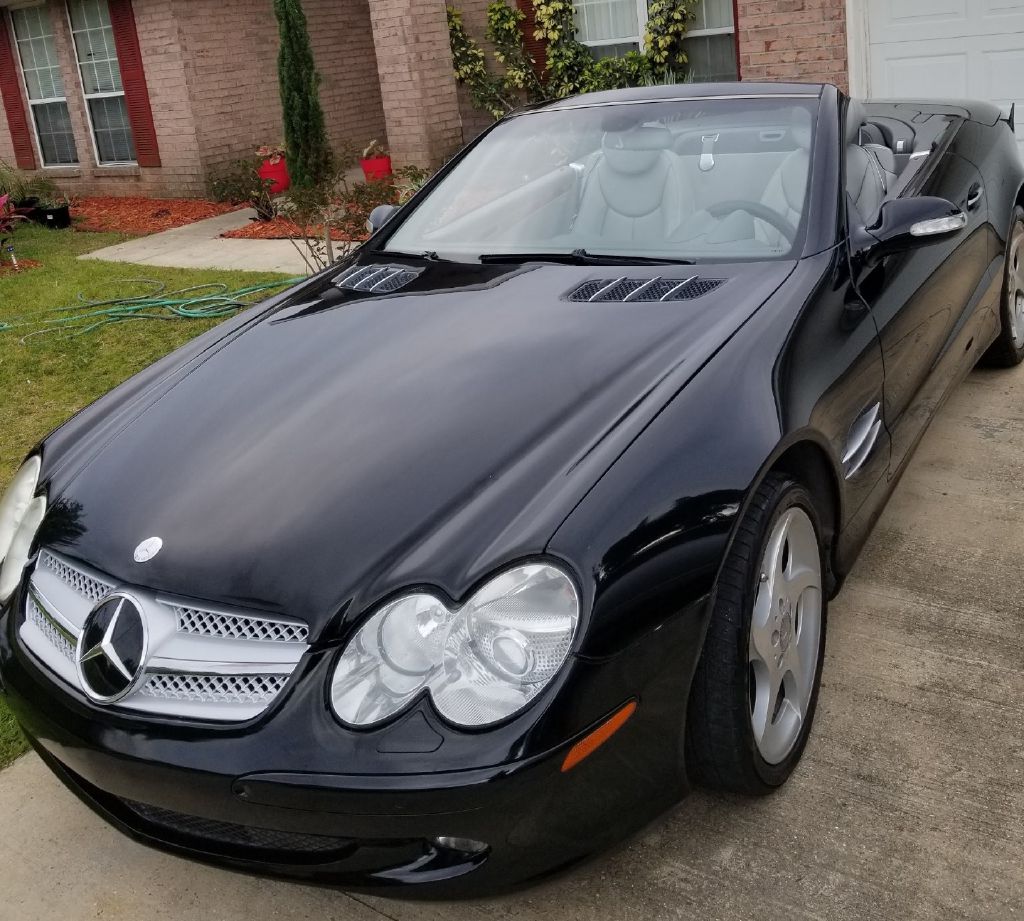 Used 2003 Mercedes-Benz SL-Class SL500 with VIN WDBSK75F53F054595 for sale in Bunnell, FL