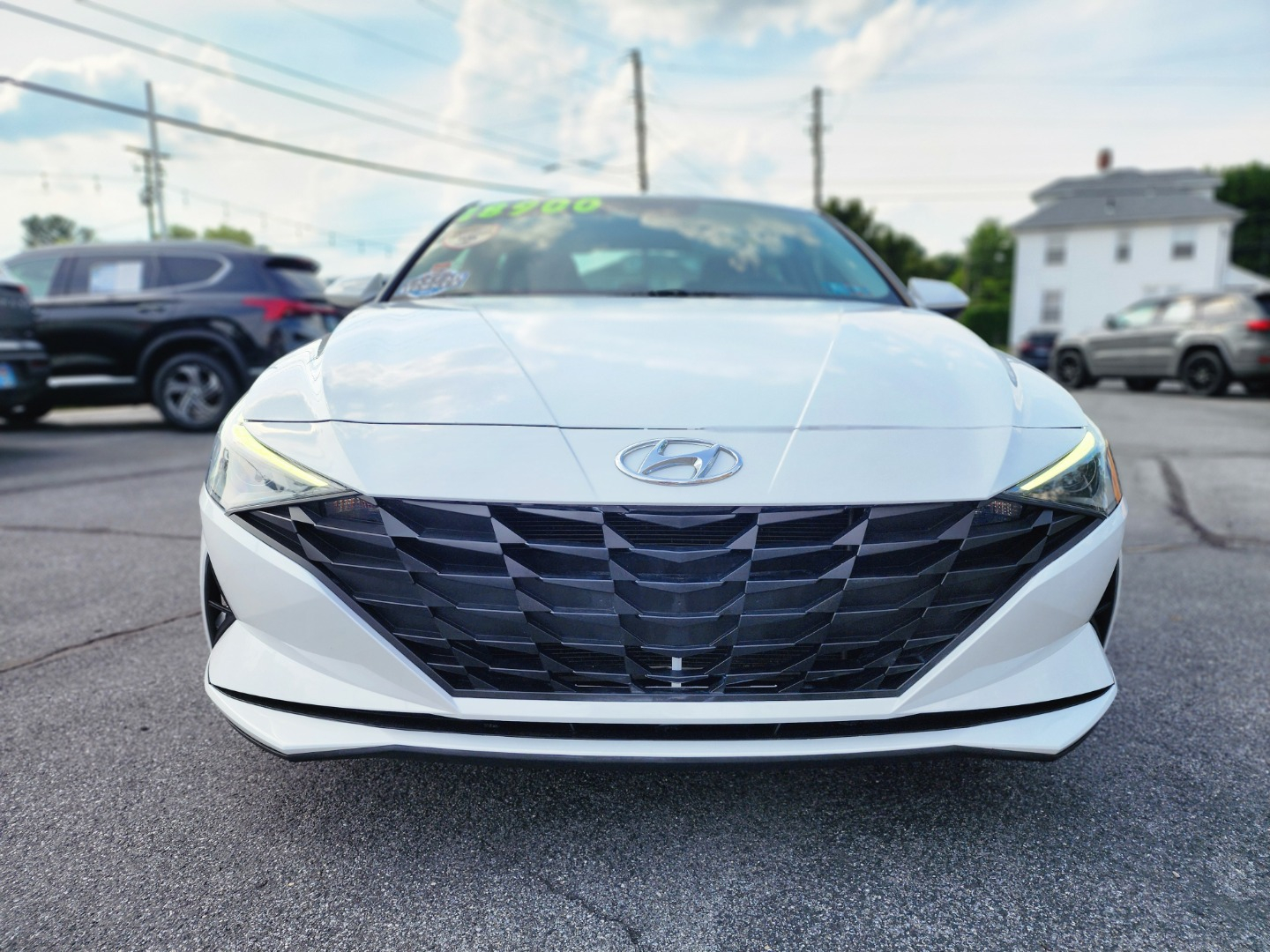 Used 2021 Hyundai Elantra SEL with VIN 5NPLM4AG9MH000835 for sale in West Lawn, PA