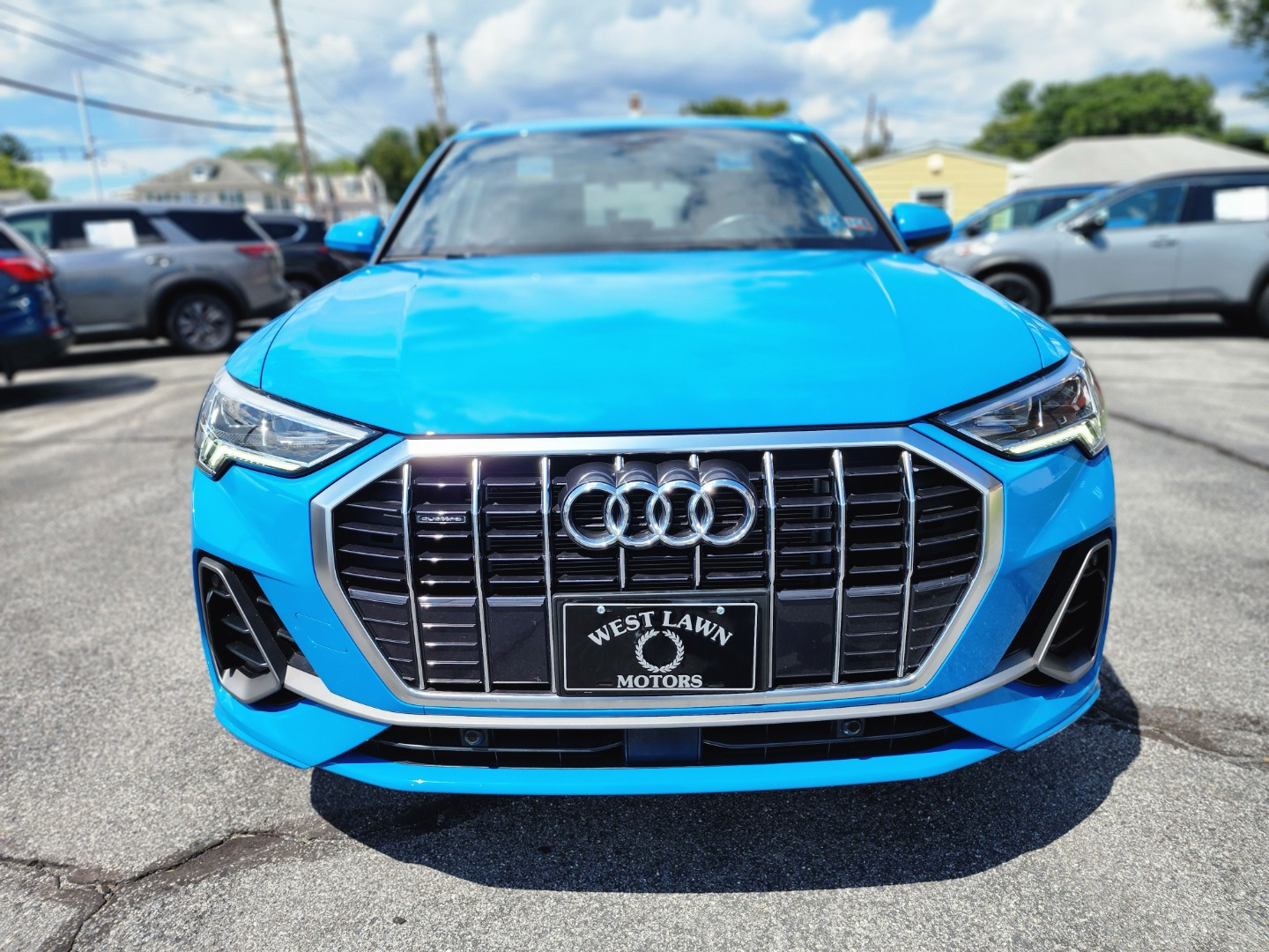 Used 2023 Audi Q3 S Line Premium with VIN WA1DECF34P1111977 for sale in West Lawn, PA