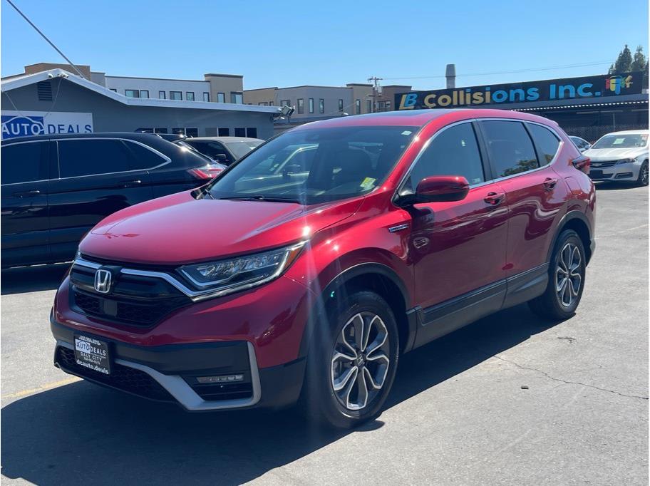 Used 2021 Honda CR-V EX-L with VIN 7FART6H8XME023129 for sale in Hayward, CA