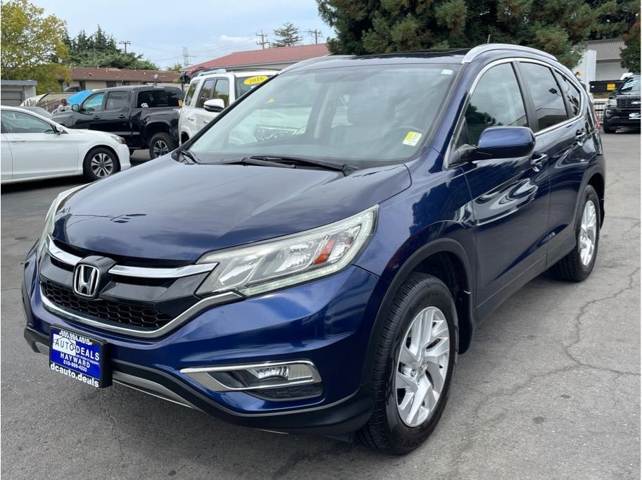 Used 2015 Honda CR-V EX-L with VIN 2HKRM3H72FH527578 for sale in Hayward, CA