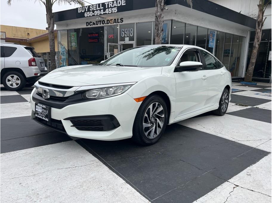 Used 2016 Honda Civic EX with VIN 19XFC2F78GE226743 for sale in Hayward, CA