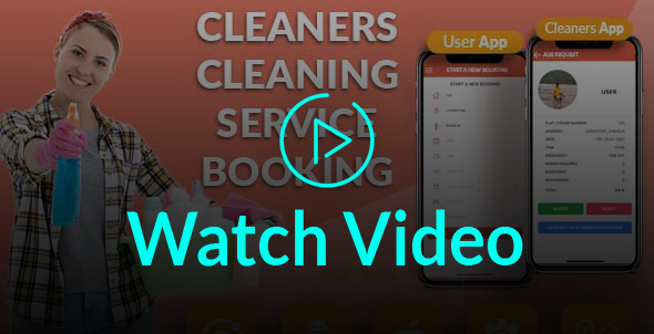 React Expo - Cleaning Service App  to Search & Book Cleaners Online Booking System Maid Nurse Doctor - 5