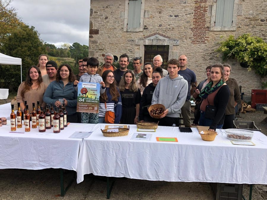 Fête de la châtaigne à Saint-Caprais