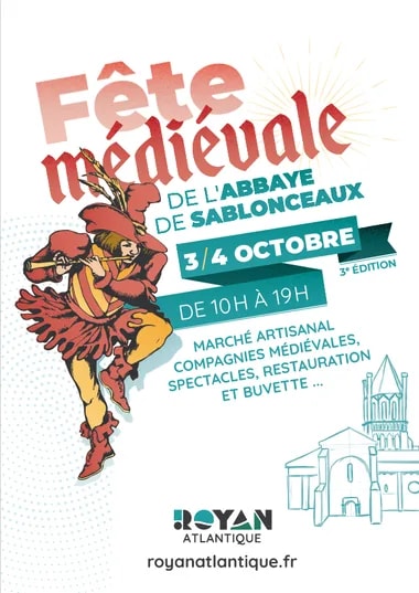 Fête Médiévale de l'Abbaye de Sablonceaux 3ème édition