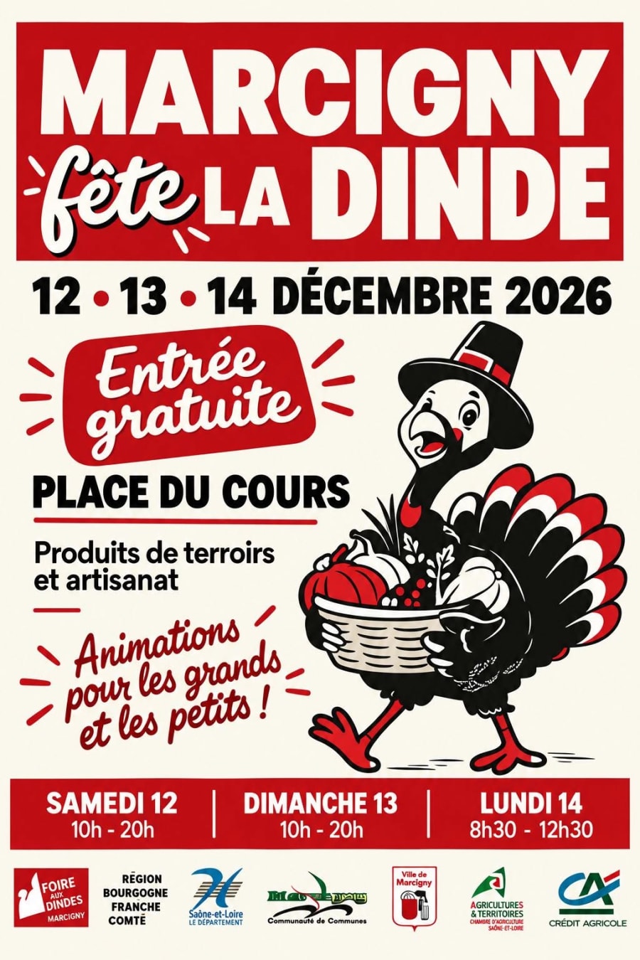 Marcigny fête la dinde