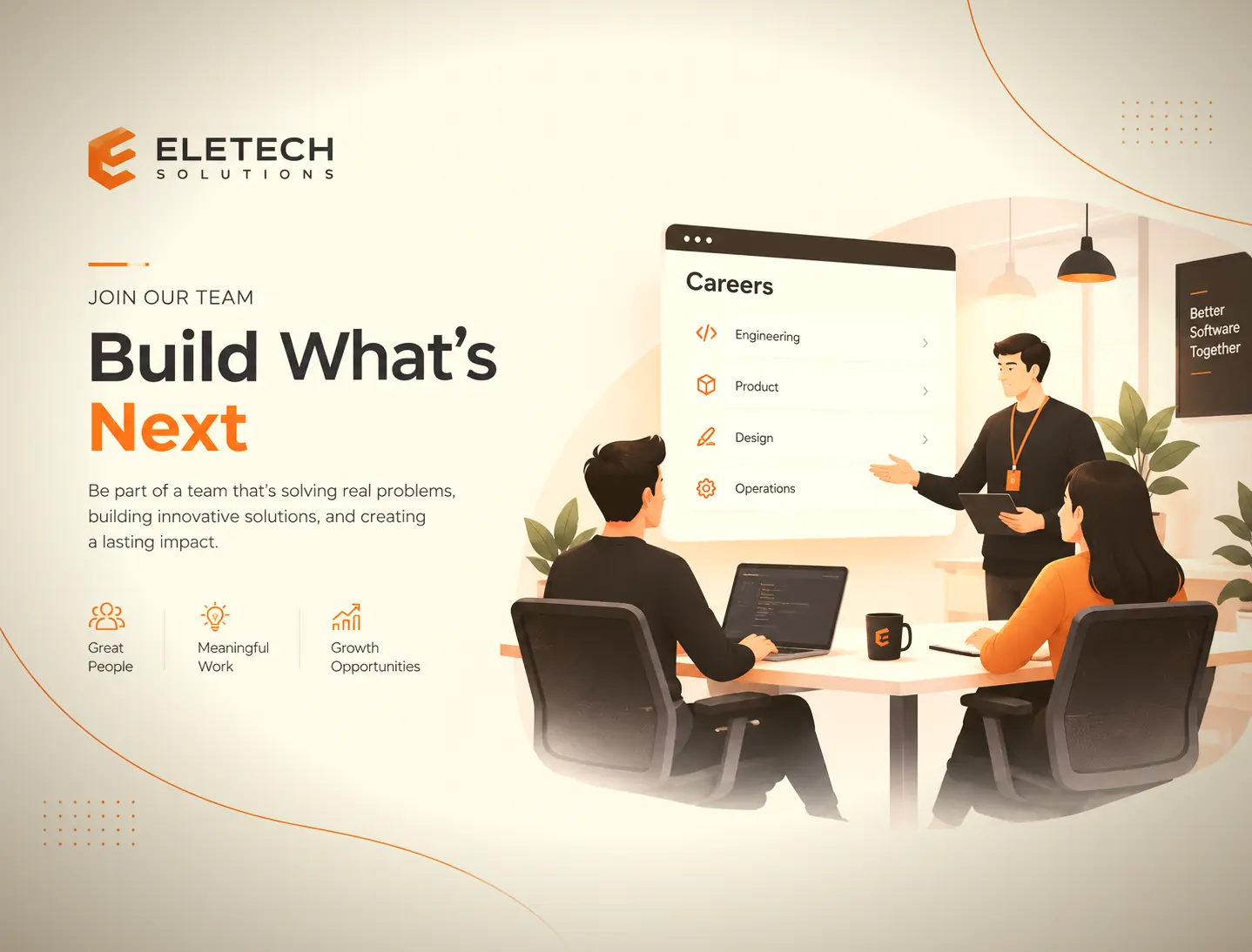 Career Join our team