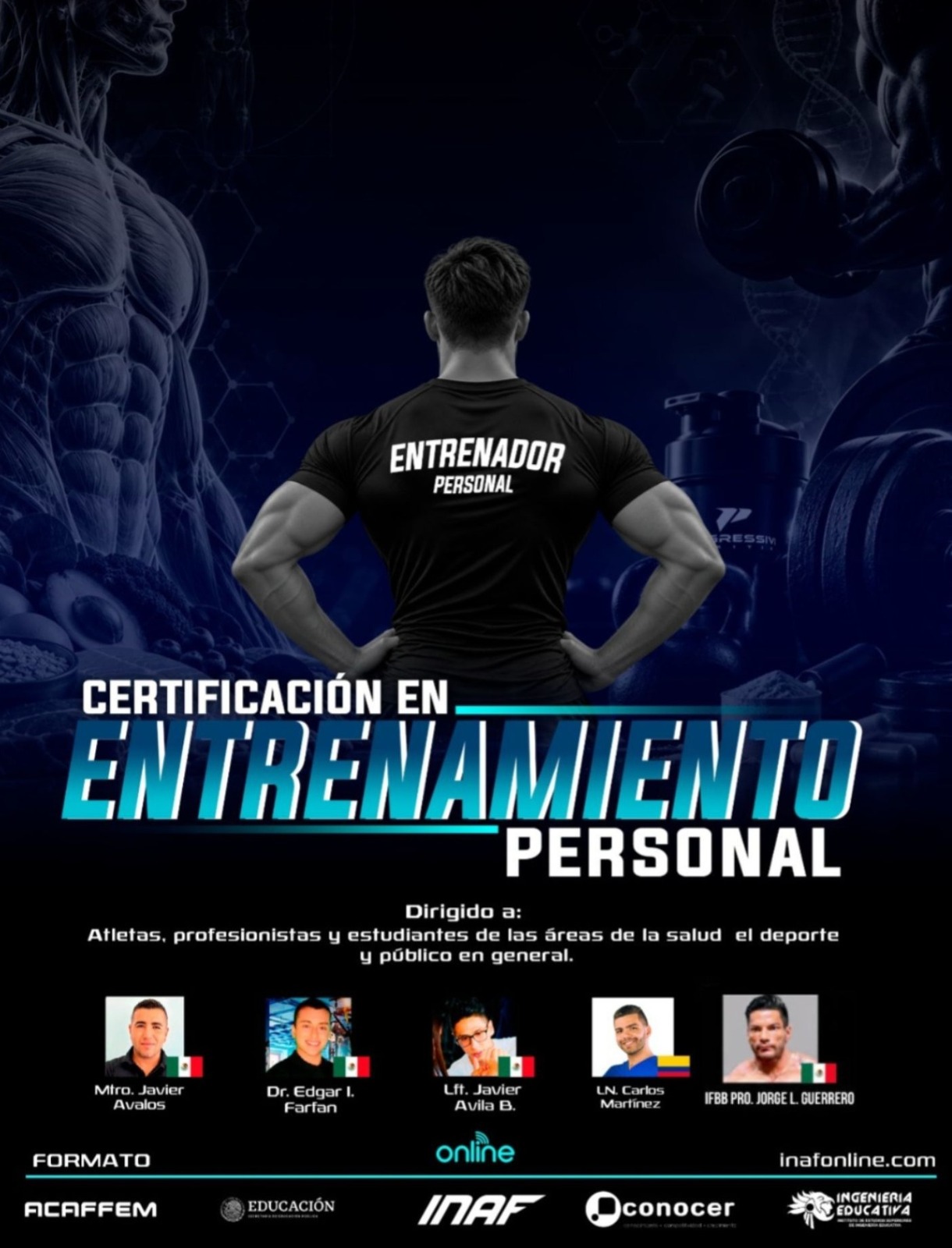 CERT EN ENTRENAMIENTO PERSONAL F 2026