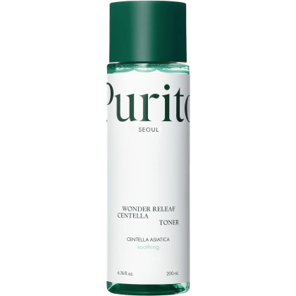 PURITO – Тоник Wonder Releaf Centella, 200 мл Успокояващ тоник с азиатска центела