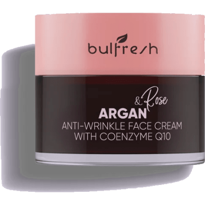 Крем за лице против бръчки Argan & Rose с коензим Q10 50 ml