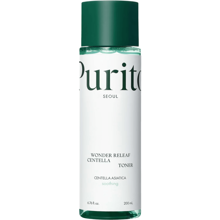 PURITO – Тоник Wonder Releaf Centella, 200 мл Успокояващ тоник с азиатска центела