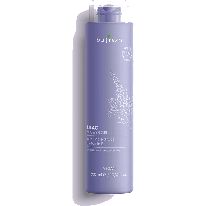 Енергизиращ душ гел Lilac Natural 300 ml