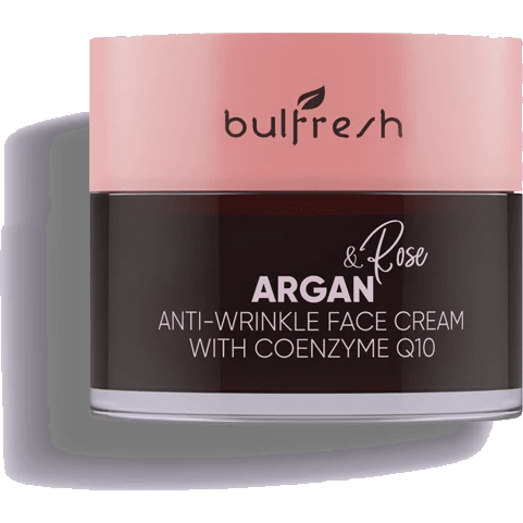 Крем за лице против бръчки Argan & Rose с коензим Q10 50 ml