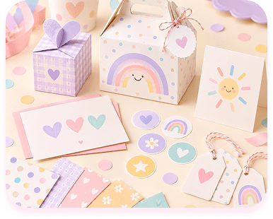 Cuaderno pastel con diseño de corazones