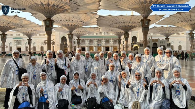 Jamaah umroh Elharamain Wisata 1