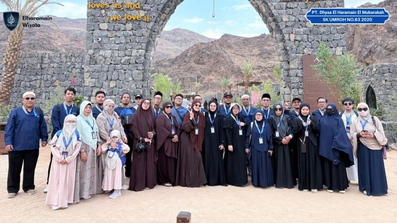 Jamaah umroh Elharamain Wisata 13