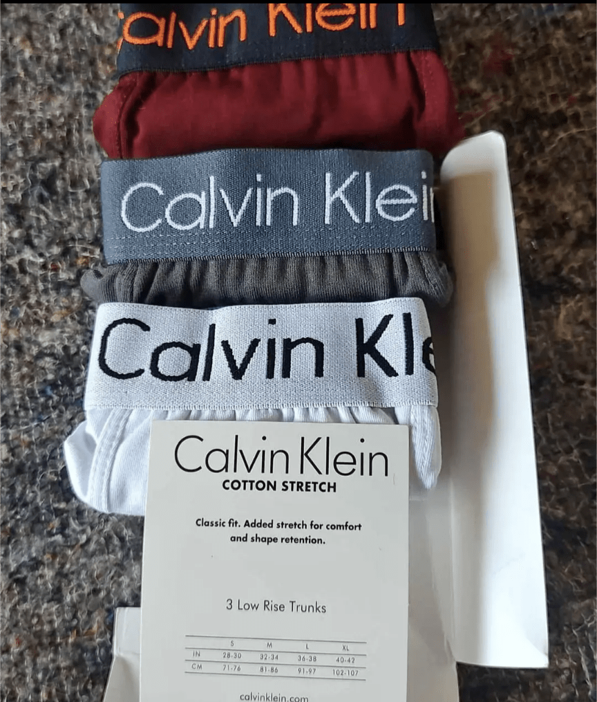 Lot de 3 Boxers Calvin Klein Cotton Stretch - Homme