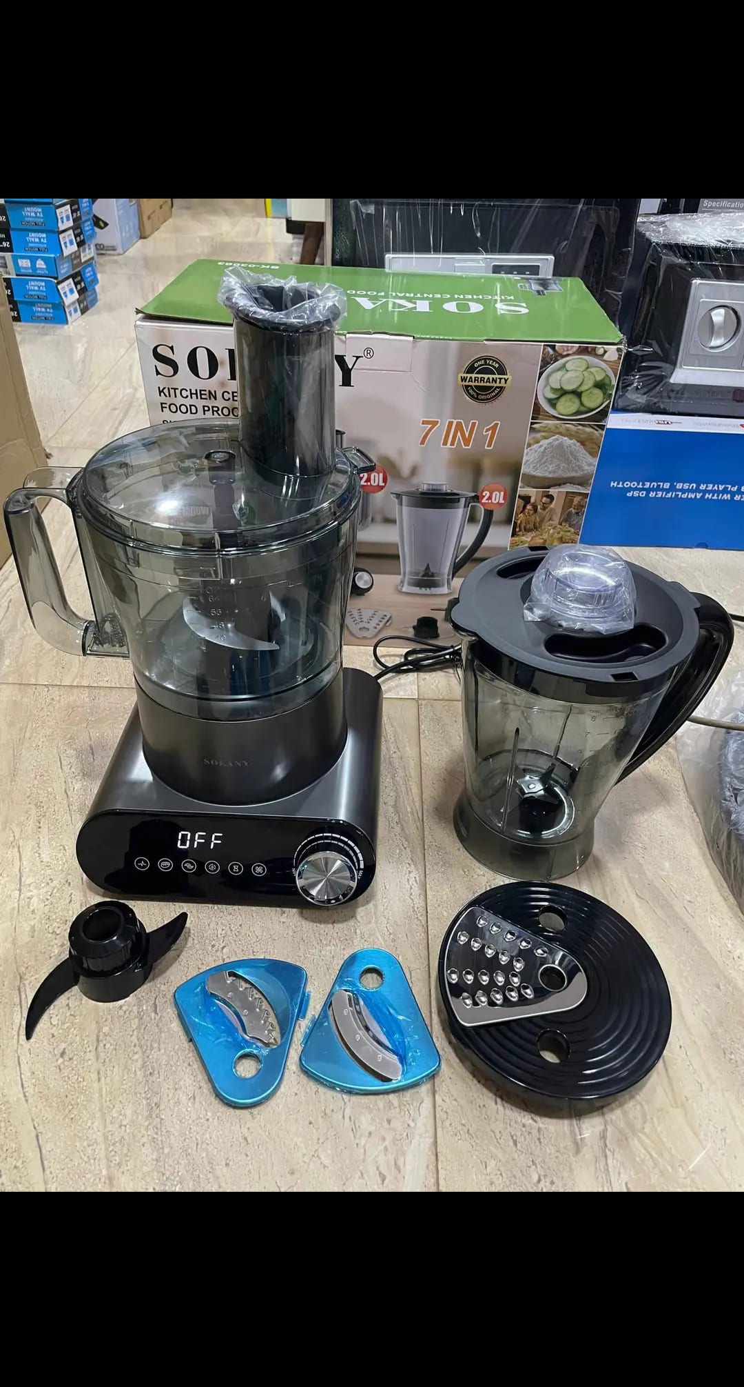 Robot cuiseur multifonction 7 en 1 SORANY - Neuf
