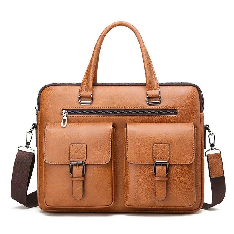 Sacoche cuir homme marron - Sac à main élégant