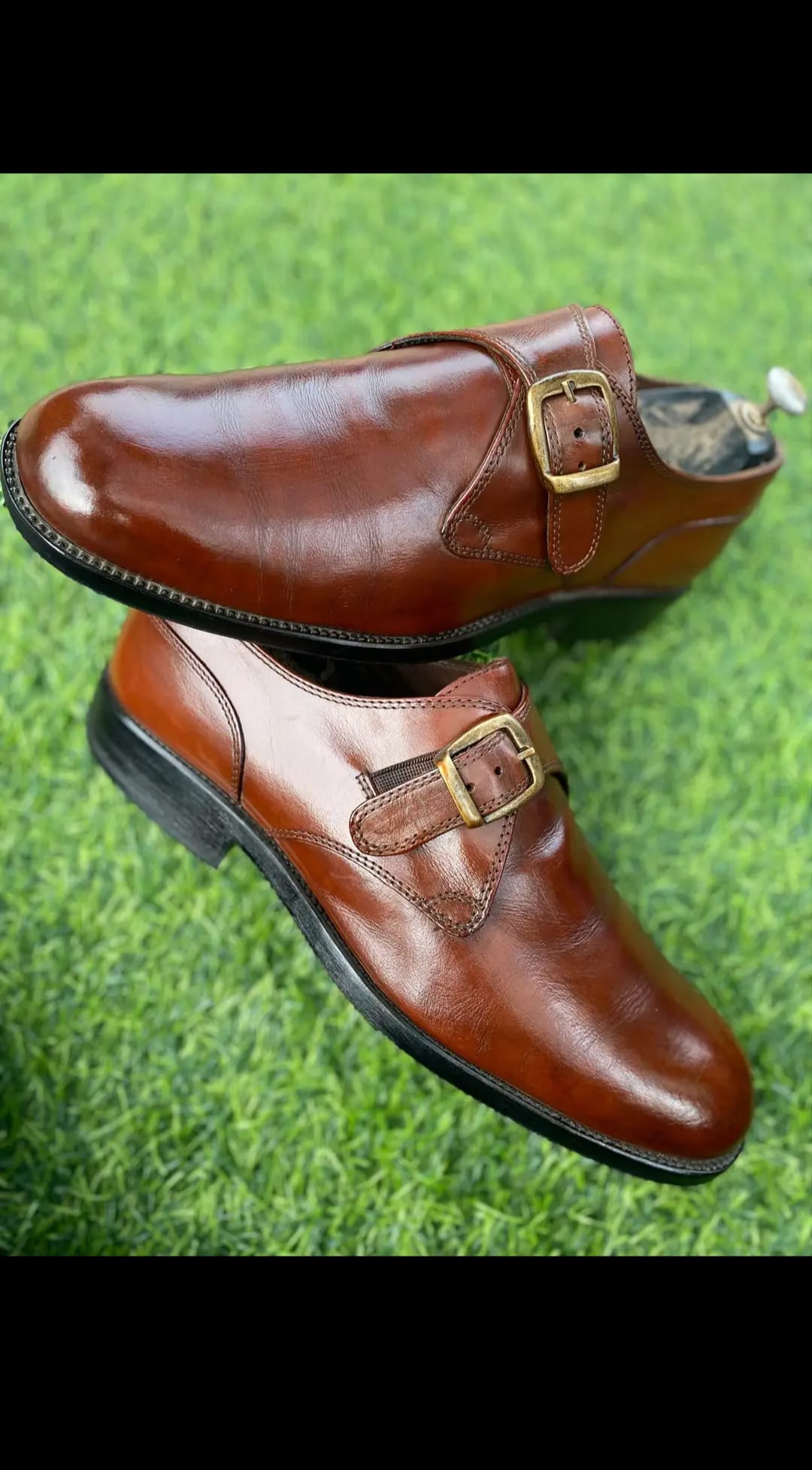 Chaussures en cuir tressé marron - Chaussures de ville élégantes