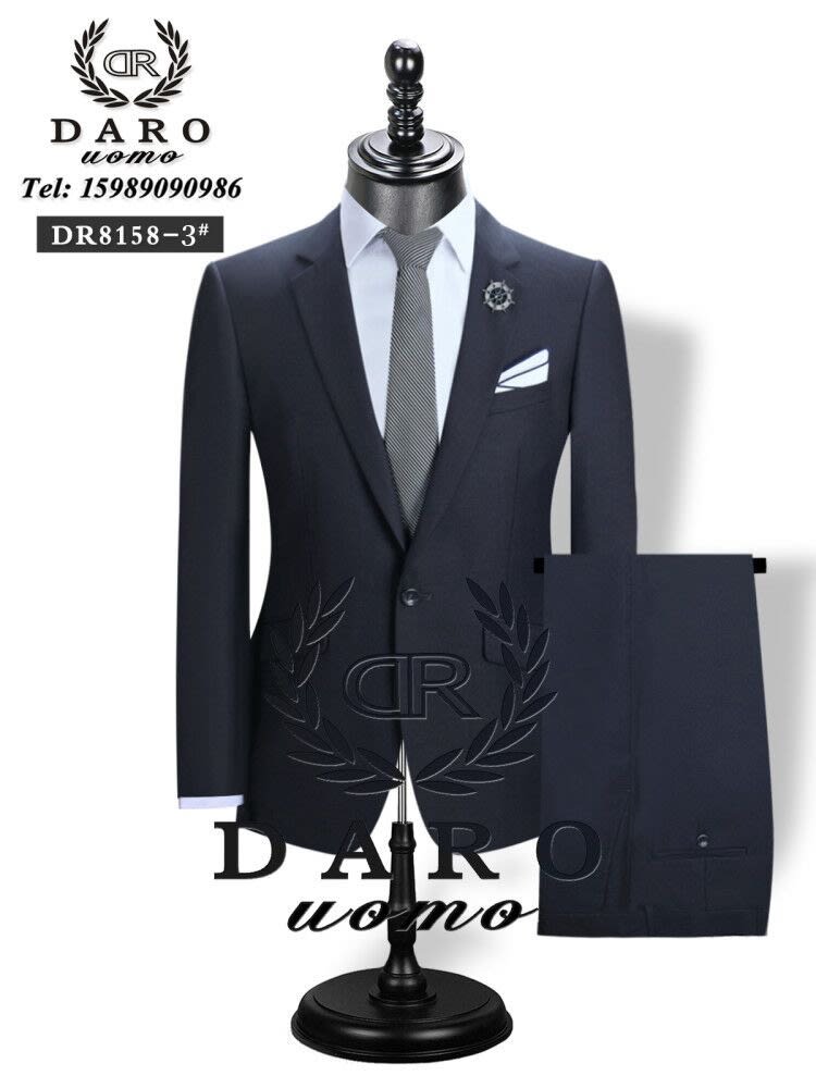 Costume Daro Homme - Élégant 2 pièces Noir