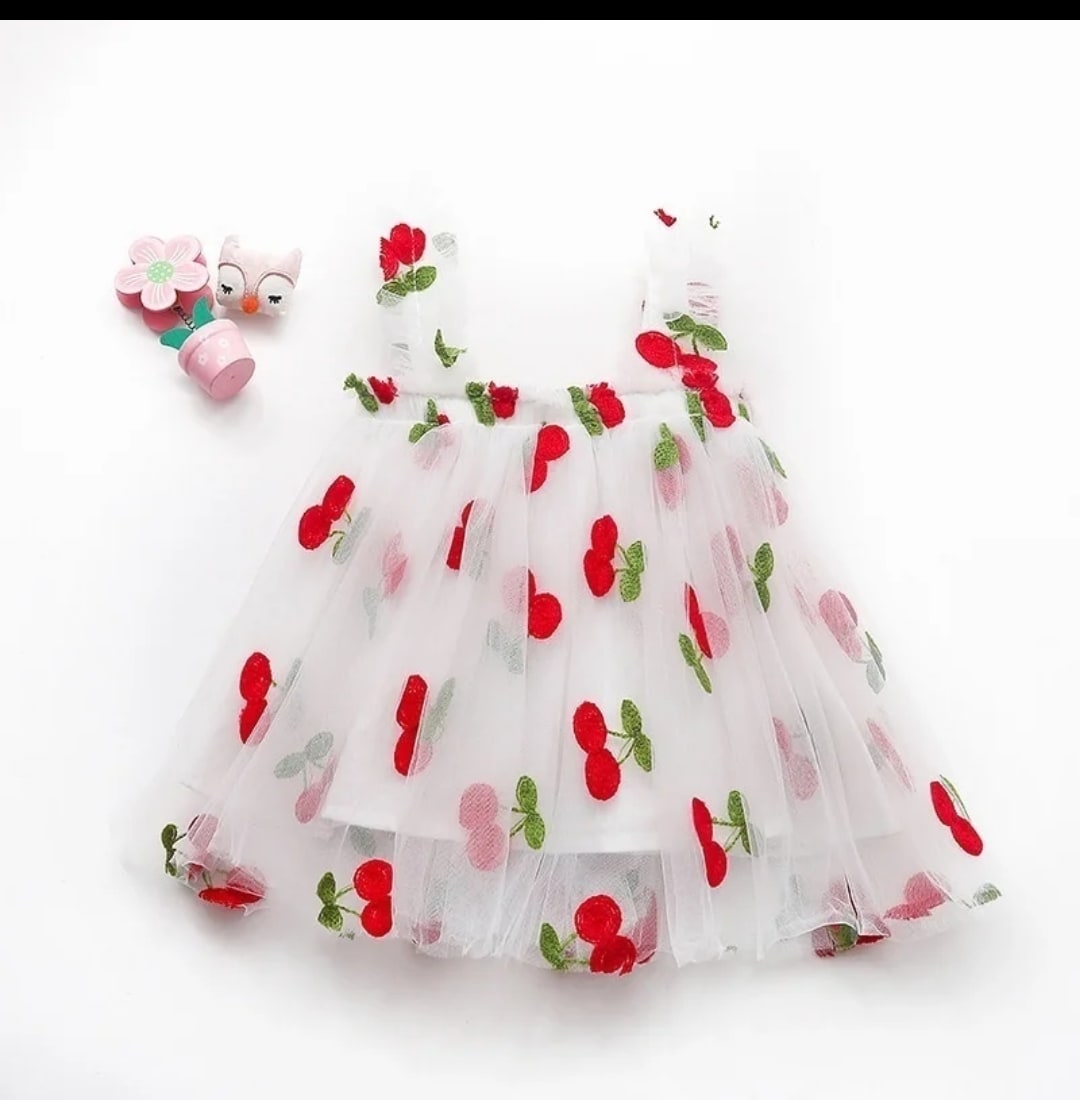 Robe bébé fille vert olive avec nœud et manches bouffantes