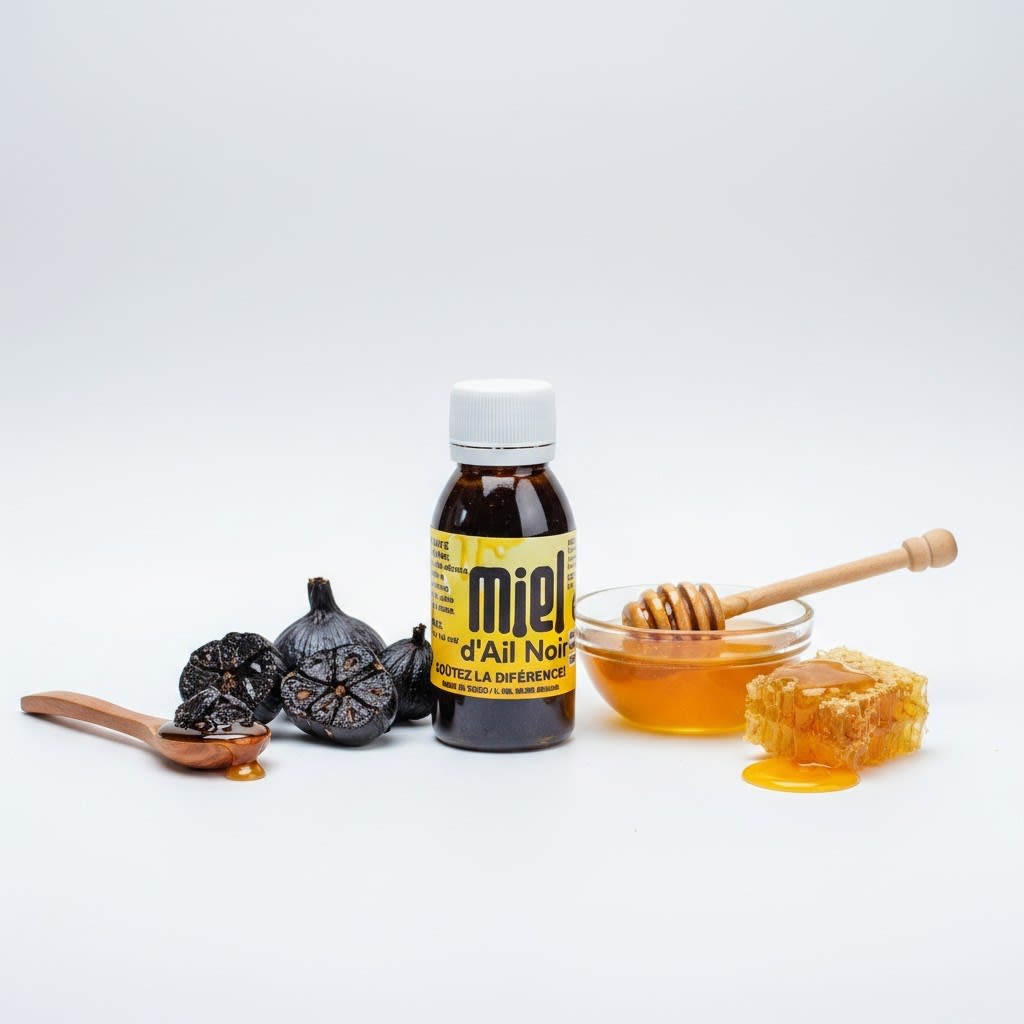 Miel d'Ail Noir - Produit Naturel de Qualité Premium