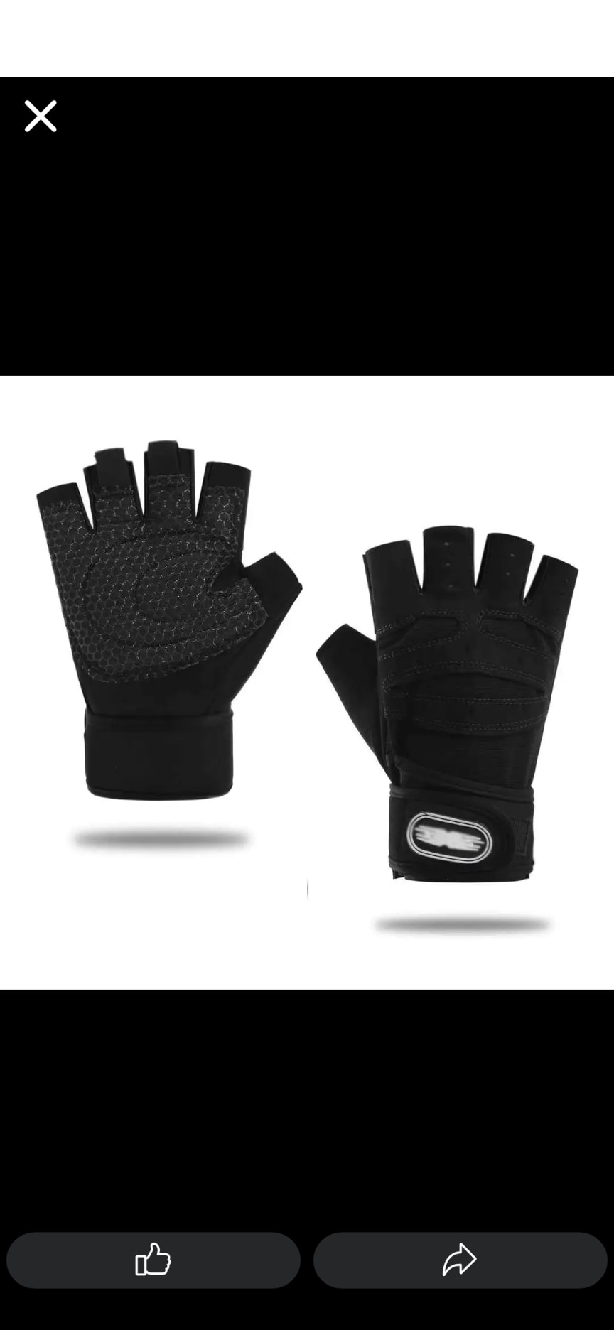 Gants de fitness et musculation - Set de 3 paires