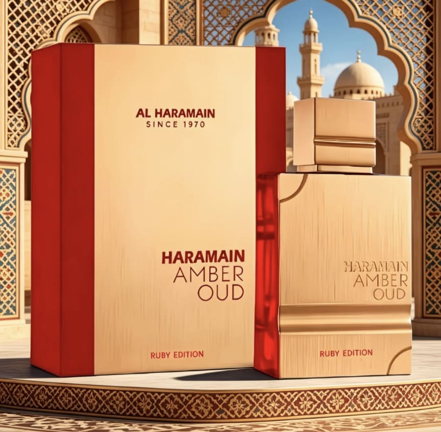 Parfum Haramain Amber Oud Ruby Edition - Authentique