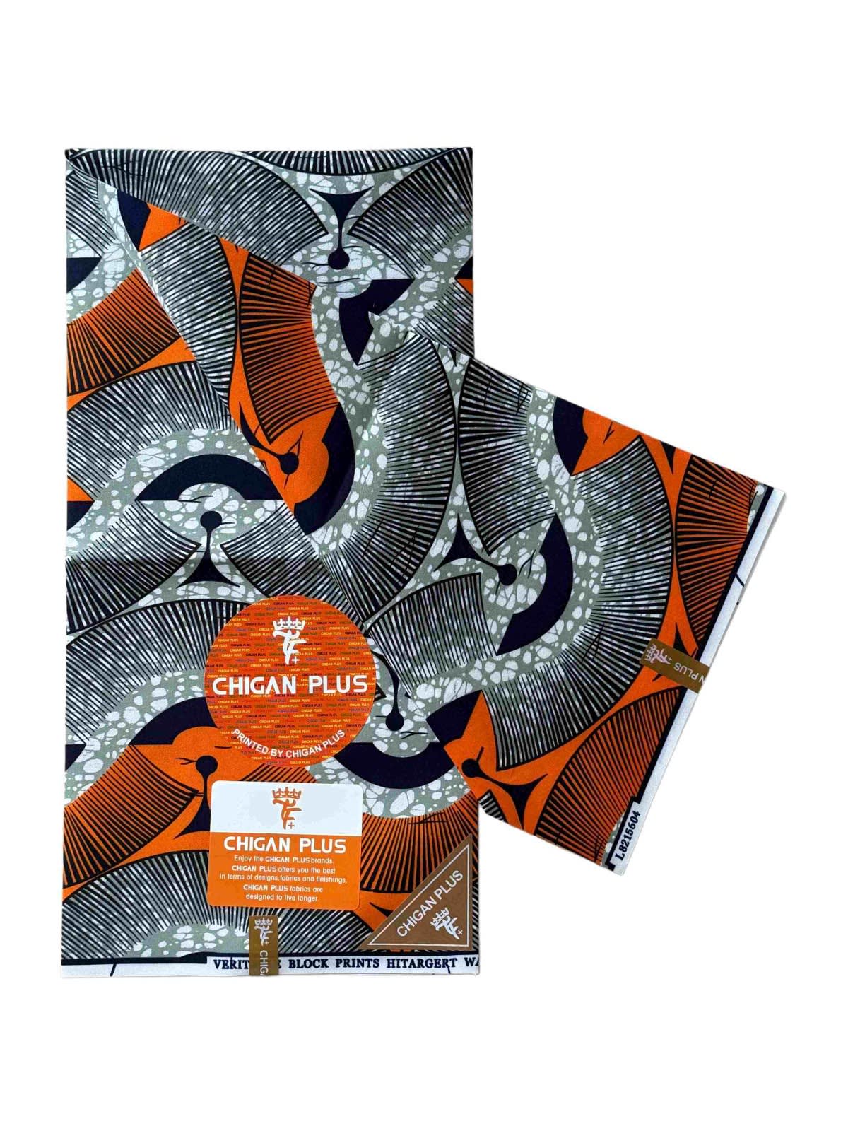 Pagne Super Quality 12 yards - Motif Géométrique Wax