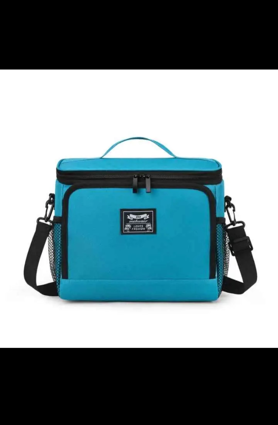 Sac isotherme bleu - Lunch bag pratique