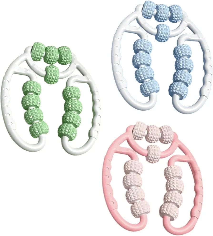 Jouet de dentition en silicone - Anneaux massants pour bébé