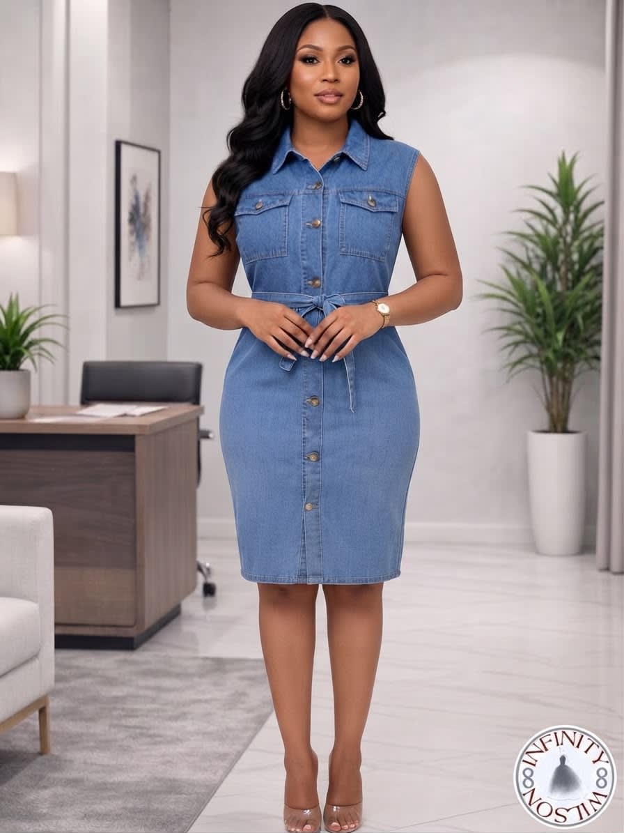 Lot de 3 robes femme - Denim, Ethnique et Rayures