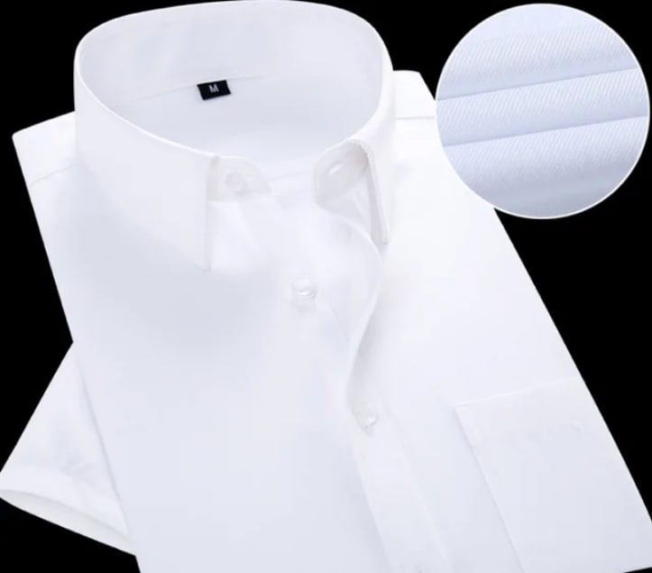 Lot de 5 chemises homme blanc et bleu - Qualité premium
