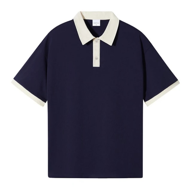 Polo bicolore manches courtes - Plusieurs coloris disponibles