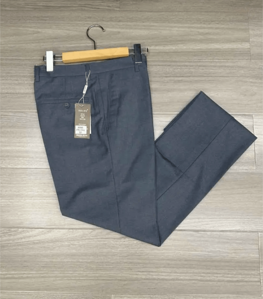 Pantalon homme chino élégant - Bleu marine, noir ou bordeaux