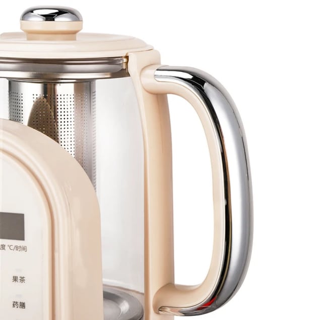 Bouilloire électrique multifonction avec infuseur intégré - Beige