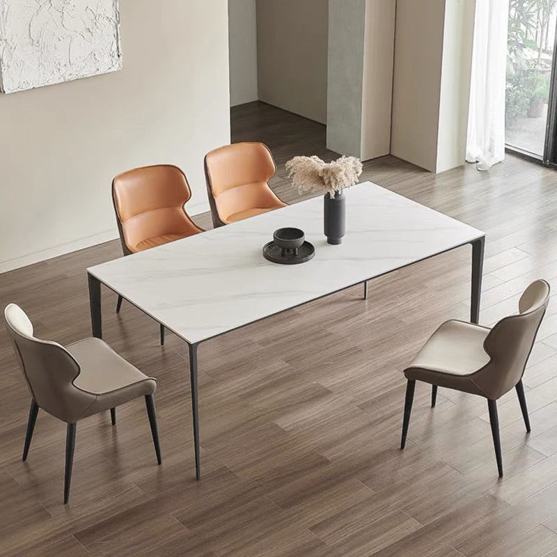 Ensemble de salle à manger table + 4 chaises design moderne
