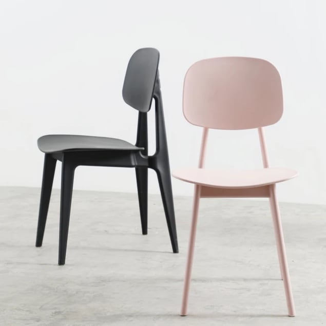 Chaise design moderne scandinave - plusieurs coloris disponibles