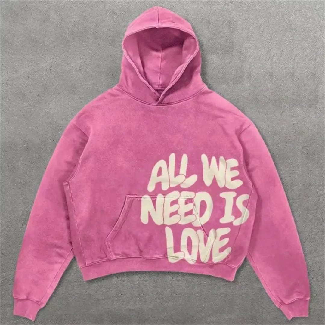 Sweat à capuche crop top avec slogan - Plusieurs coloris