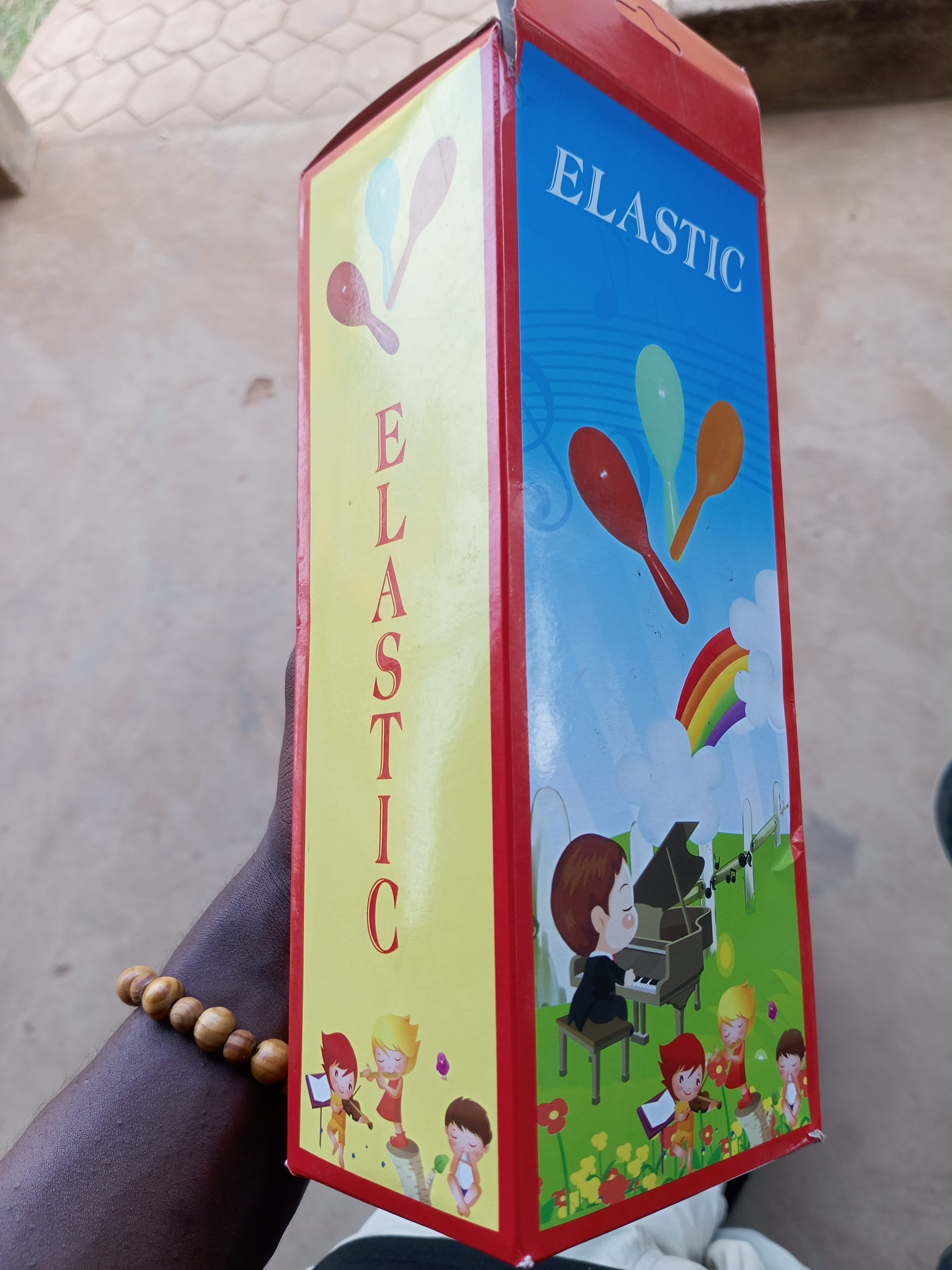 Jeu d'élastique Elastic pour enfants - Jouet de plein air