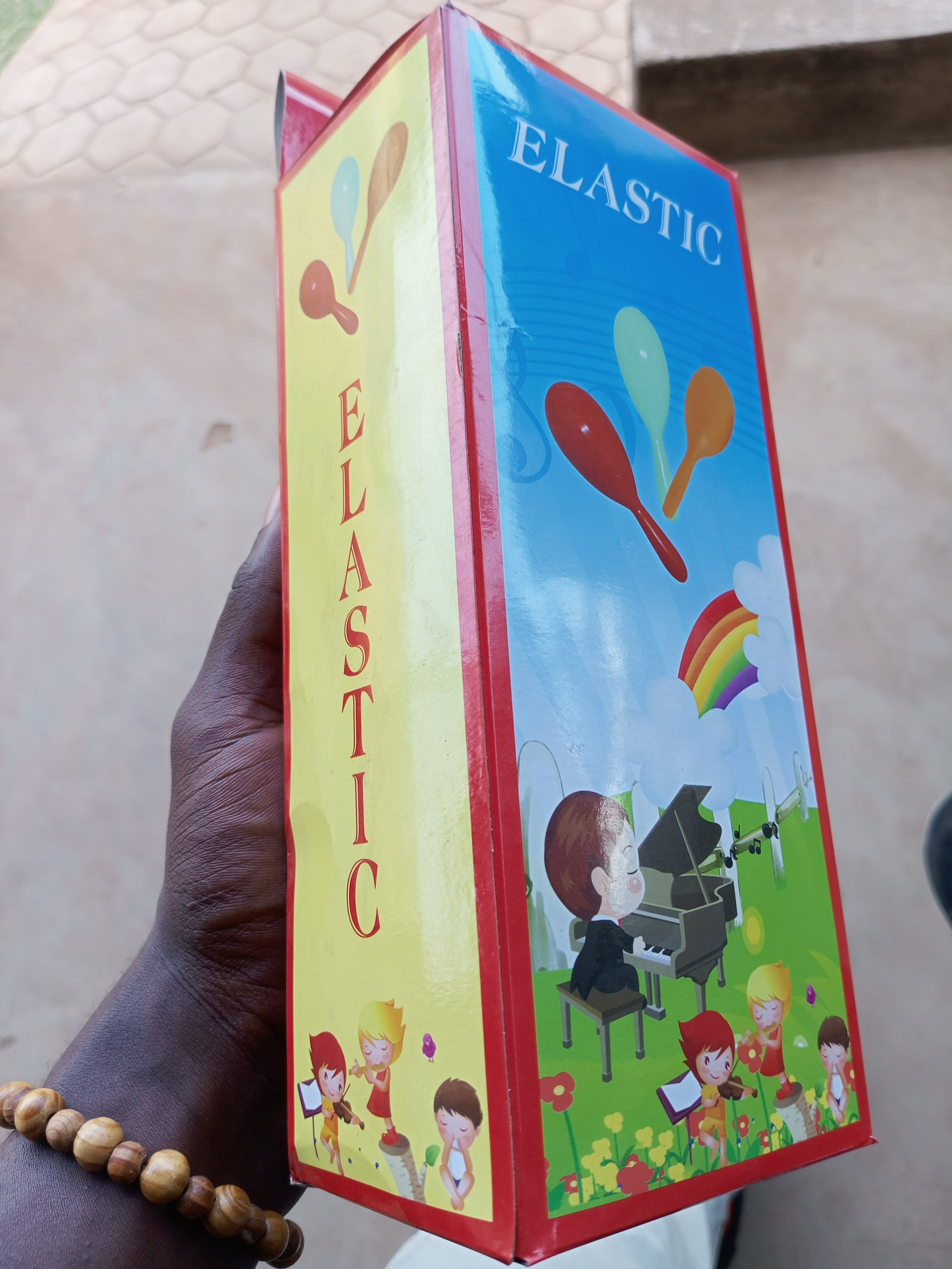 Jeu d'élastique Elastic pour enfants - Jouet de plein air