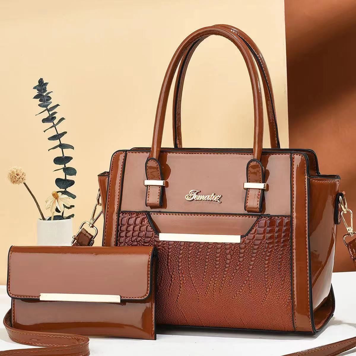 Ensemble Sac à Main Fanatik avec Portefeuille Assorti