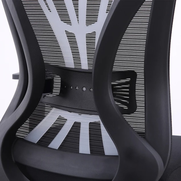 Chaise de Bureau Ergonomique Mesh - Dossier Haut Respirant
