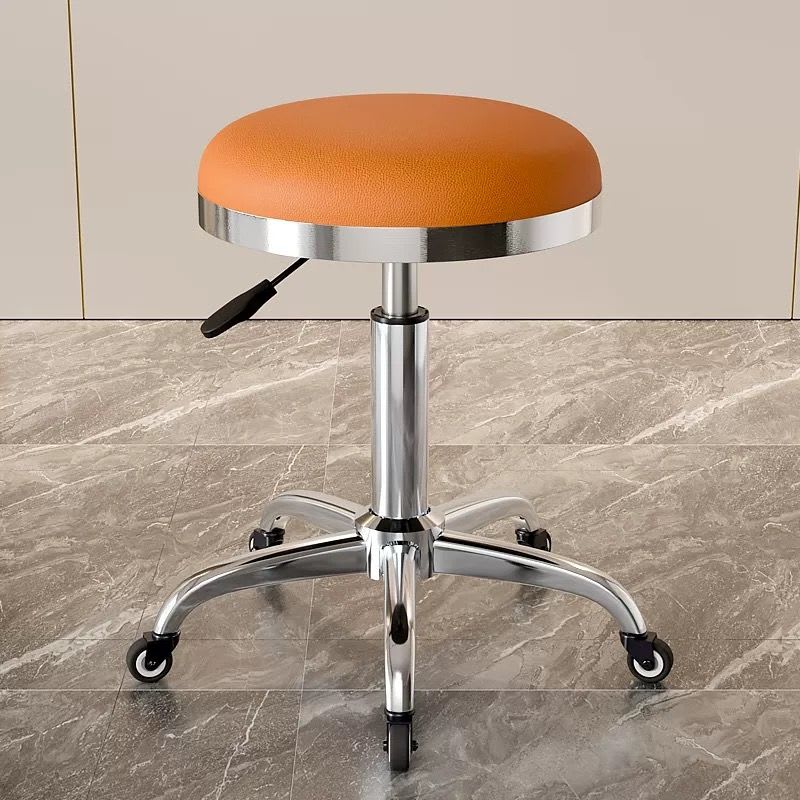 Tabouret de bureau ergonomique réglable avec roulettes