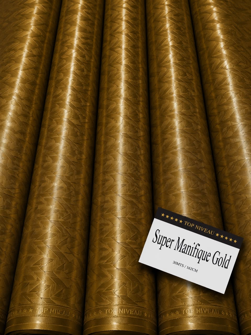 Super Manifique Gold - Tissu au mètre 30m x 162cm