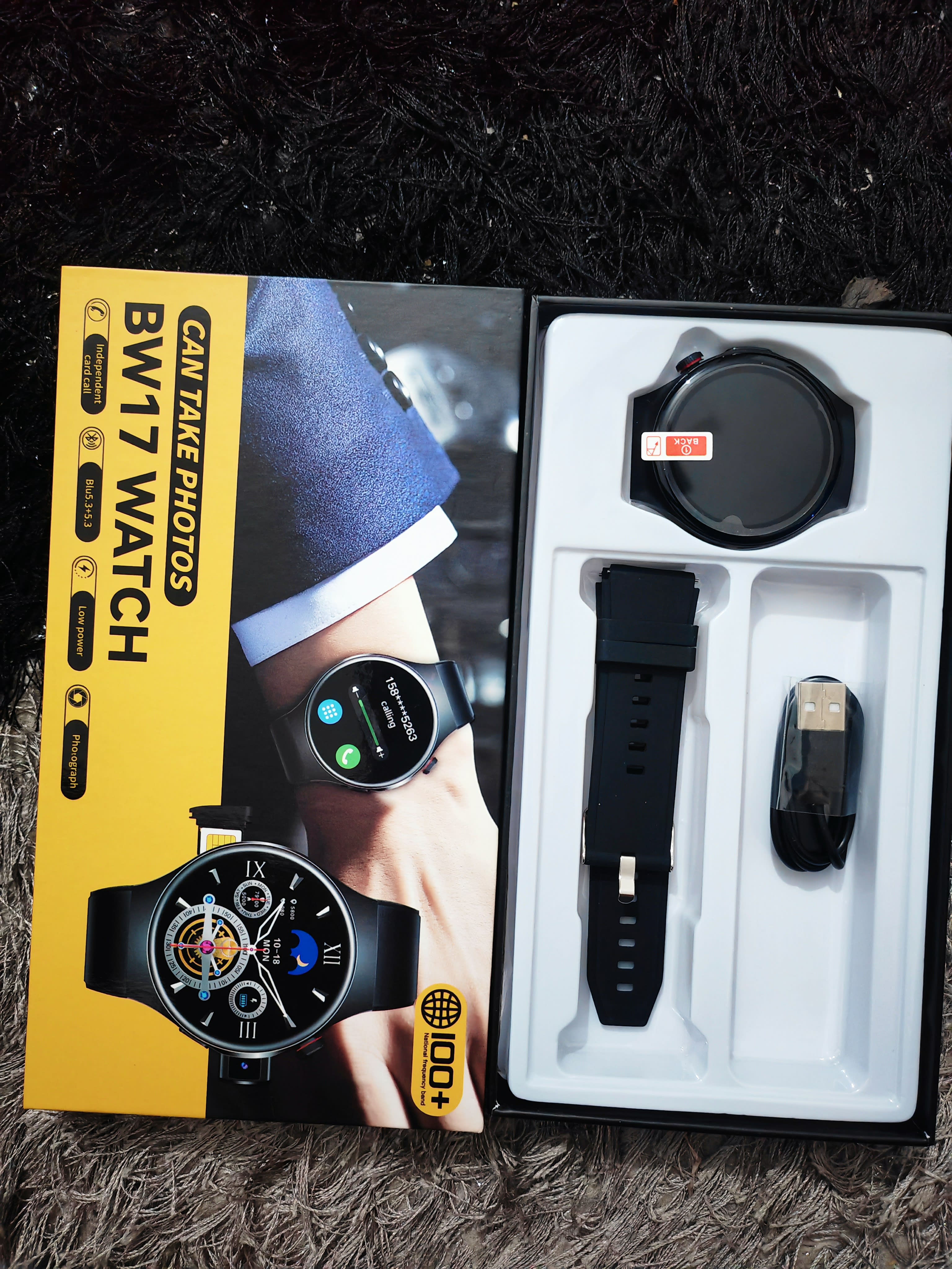 Montre Connectée BW17 Watch Premium - Caméra & 4G/SIM
